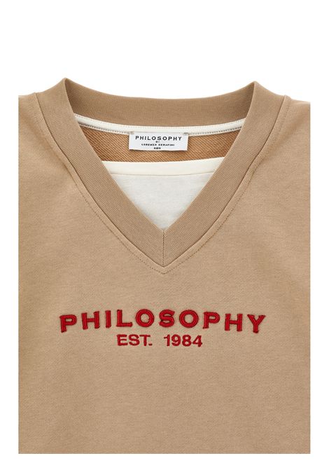 Felpa con logo PHILOSOPHY KIDS | I9H607 80530003